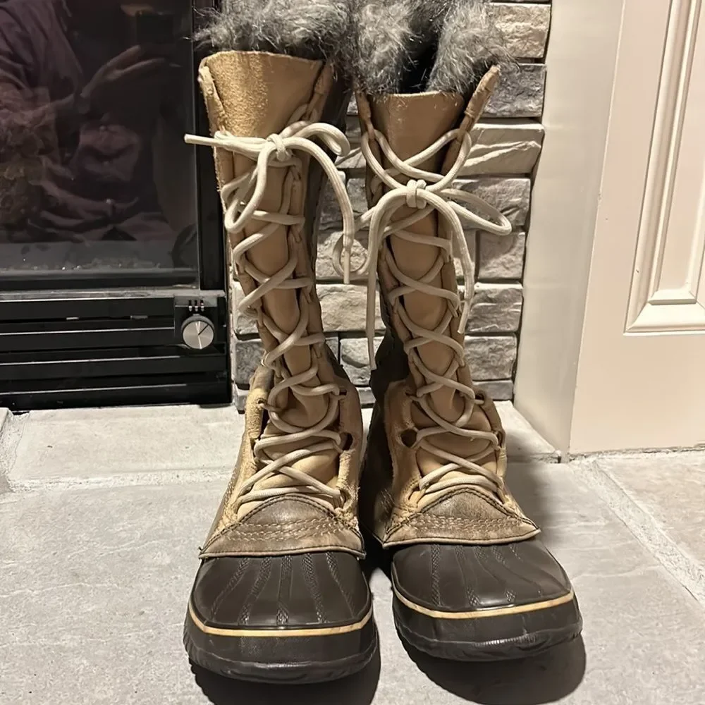 Sorel Cate The Great Curry Biscotti Winter Boot - Picture 13 of 13